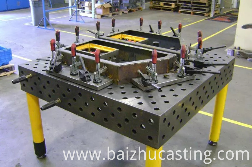 Factory Direct Selling Bed Plate Castings